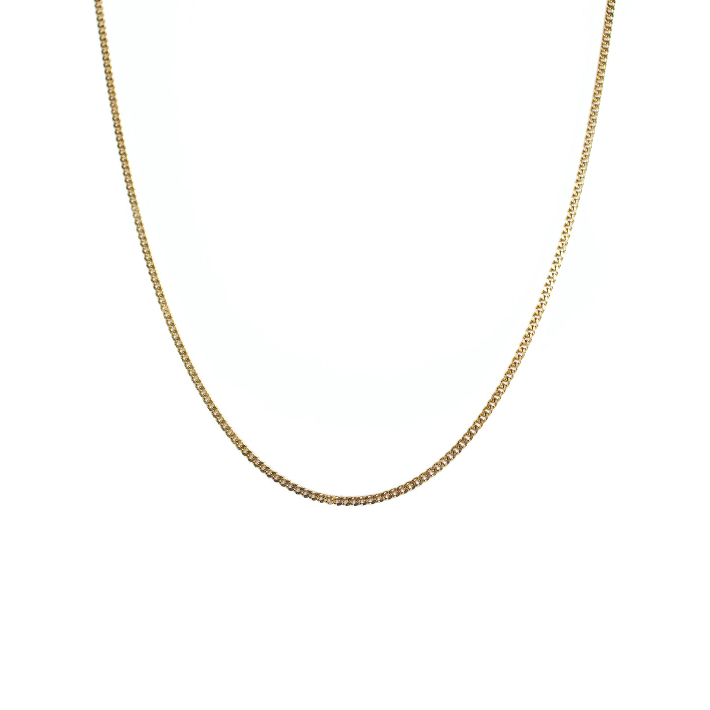 Mini Curb Chain Necklace